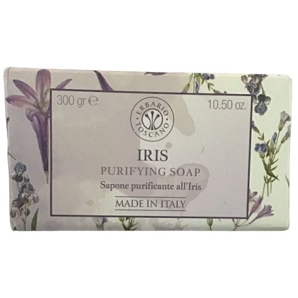 Erbario Toscano Iris Purifying Italian Soap - Picture 1 of 2